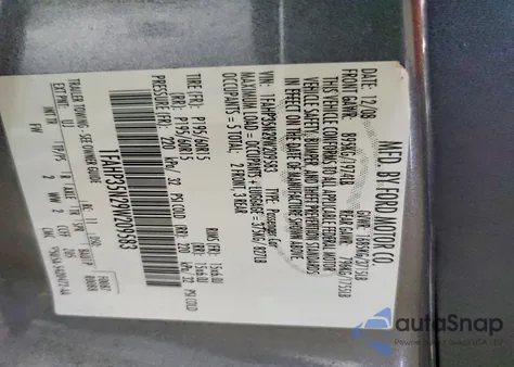 2009 Ford Focus Se z USA, uszkodzony, nr VIN 1FAHP35N29W209583